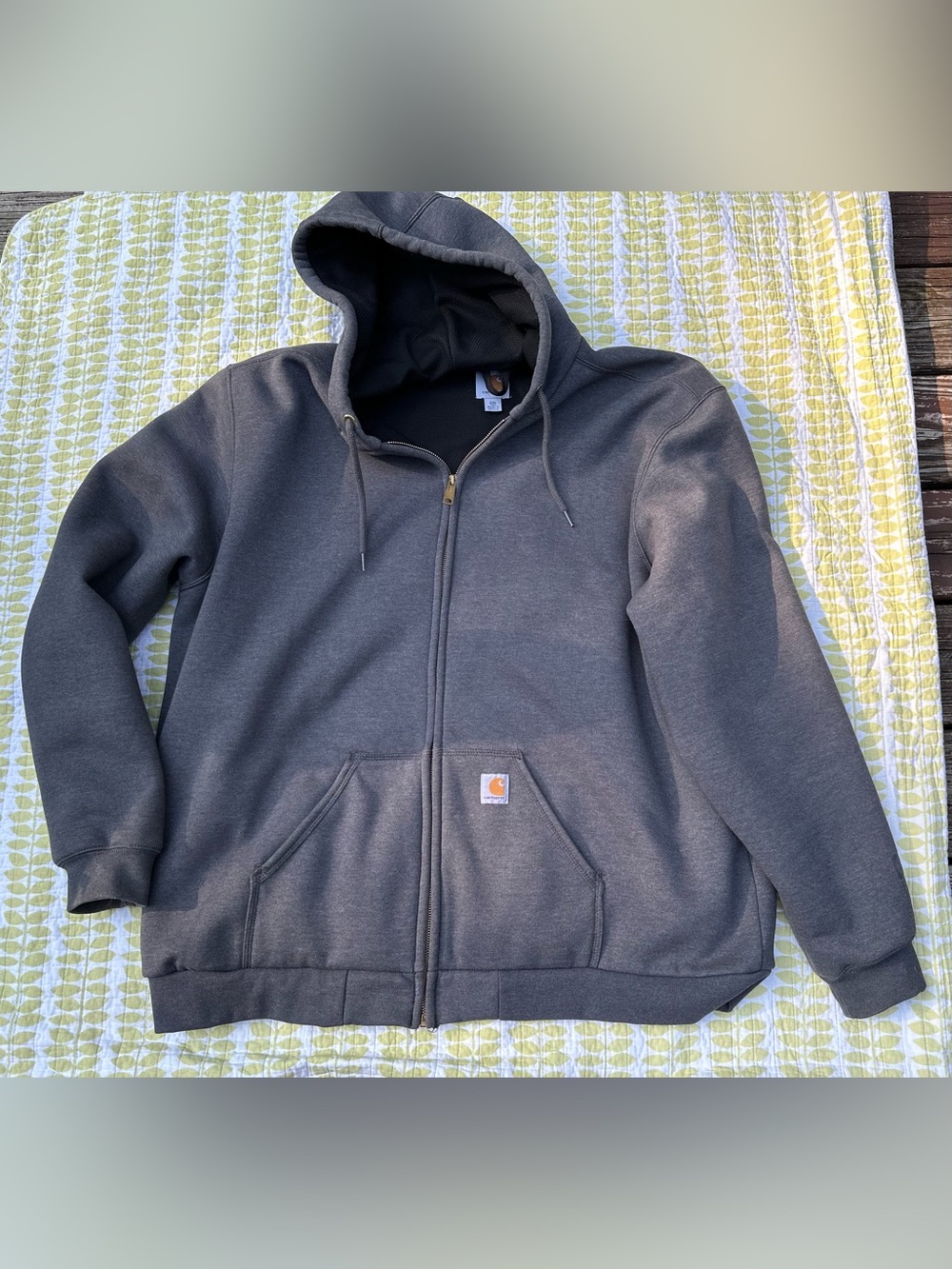 Carhartt Men's Rain Defender Midweight Thermal-Lined Full-Zip
Hoodie 2XL Tall